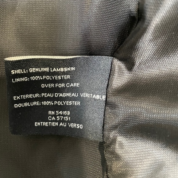 Cole Haan Leather Jacket - Picture 6 of 6